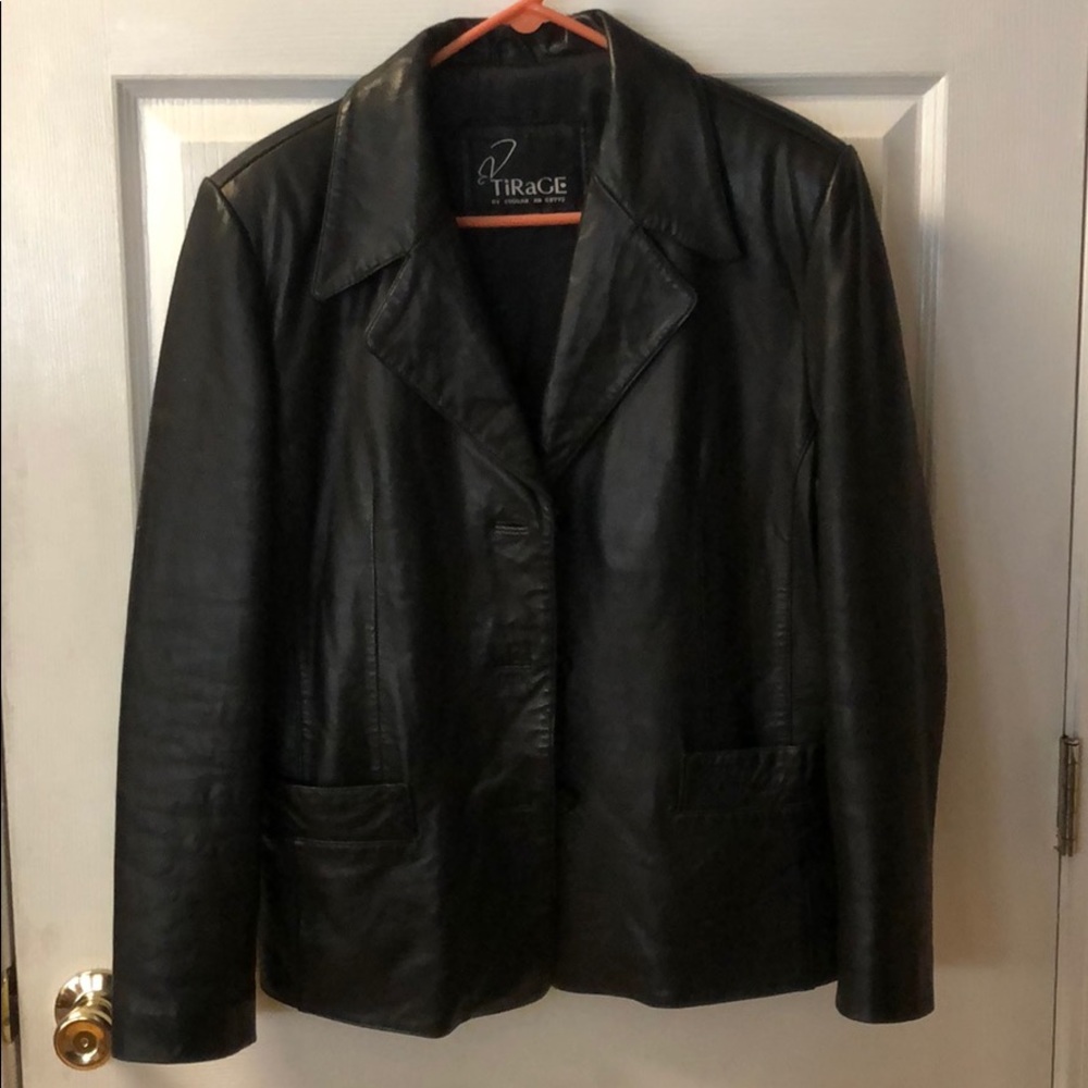 Genuine leather jacket